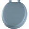 Bemis Eden Round Sky Blue Soft Toilet Seat 15EC 034 - alternate 1